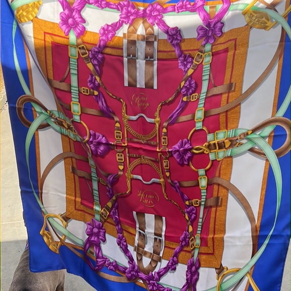 Vintage Hermes Grand Manege 90’s 100% Silk Scarf - Picture 4 of 7